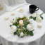 4 pièces de bagues de bougie d'eucalyptus artificiel rose couronne de mariage et table de douche de mariage-1827540570