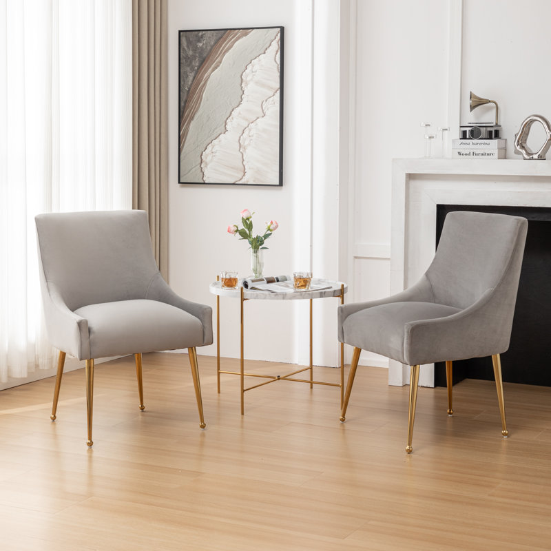 Chaise Waltrudis, Moutarde