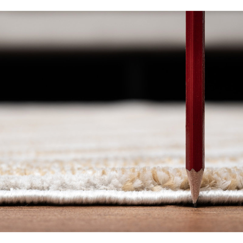 2ft X 3ft Gold Elegance Area Rug, 100% With Jute Backing, For High Traffic Areas And Long-lasting A Beautiful Home