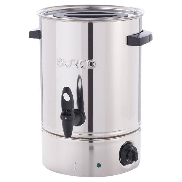 Burco Stainless Steel Electric Tea Kettle, 21 qt.