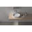 Ruvati Fluted Vessel Bathroom Sink epiStone Solid Surface Modern Oval Matte White -124823889