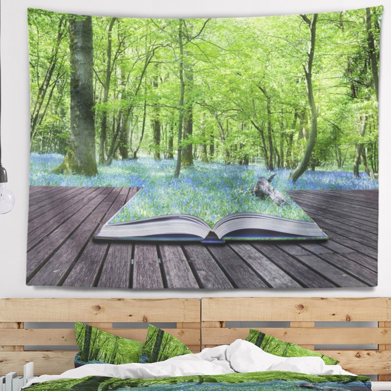 Polyester Tapestry, 50" H x 60" W