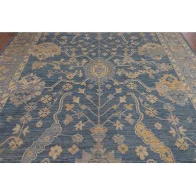 Navy Blue & Blues Rug