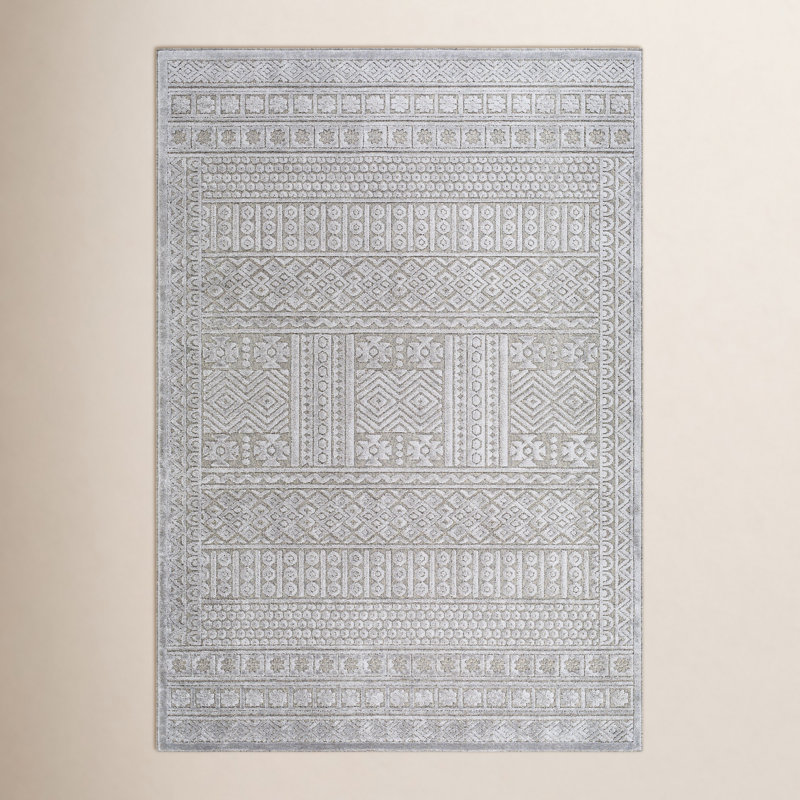 Emrys Performance Geometric Indoor Rug, Rectangle 5'3" x 7'3"