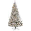 Lighted Artificial Pine Christmas Tree-975948447