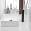 Robinet de lavabo vasque de salle de bain à poignée simple avec bonde Waterfall