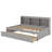 Bed With Side Bookcase And Drawers-144395723-144395726