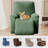 4-Piece Recliner Chair Covers, Elastic Recliner Slipcover With Pocket, Stretchable Bottom And Ties-1708715551