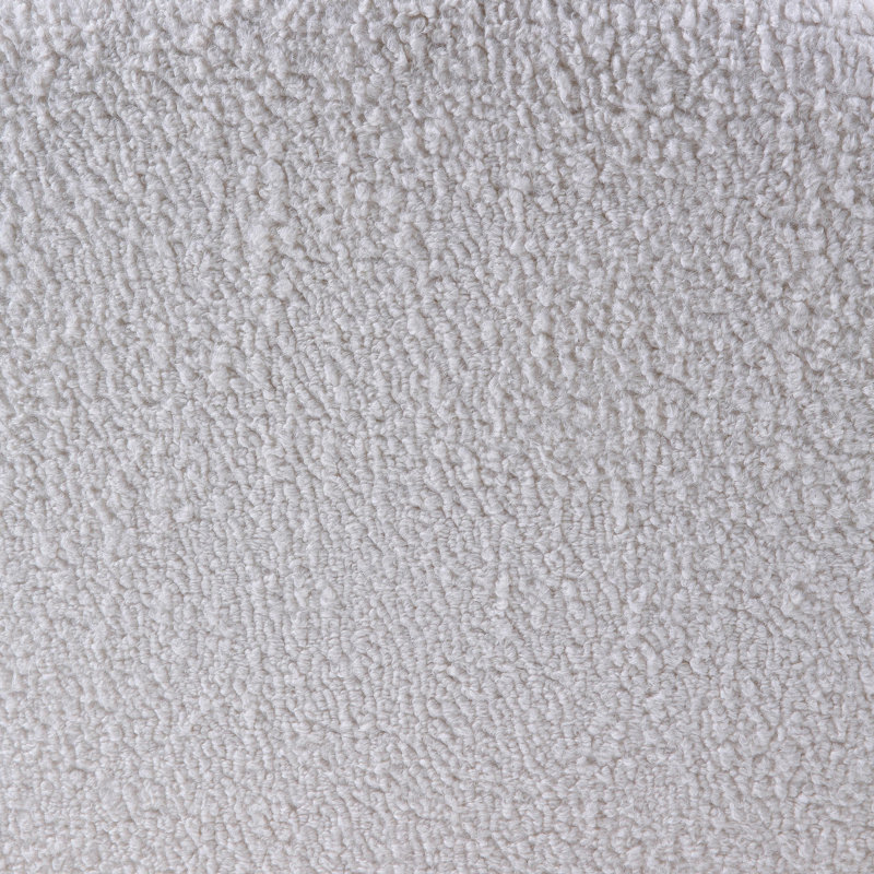 Fauteuil d'appoint en sherpa blanc