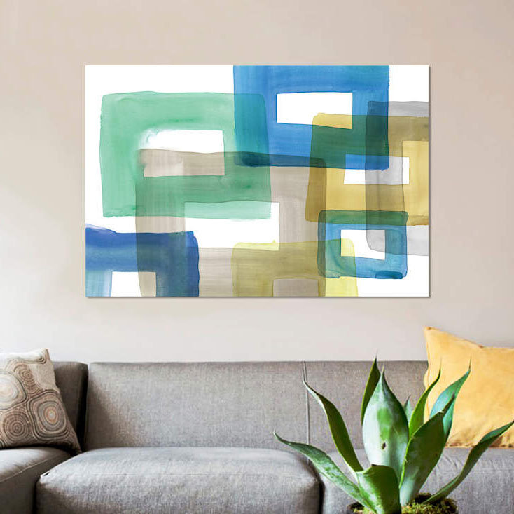 « rodeo ii », reproduction sur toile, H 8 po x l 12 po x P 0,75 po