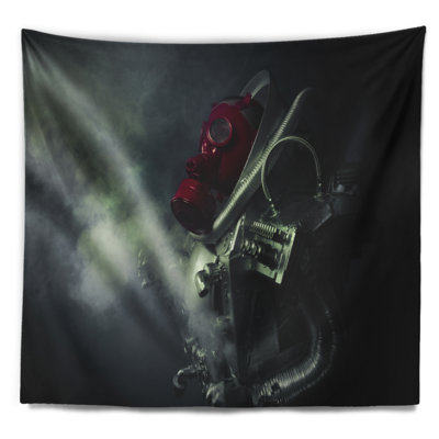 Abstract Polyester Tapestry