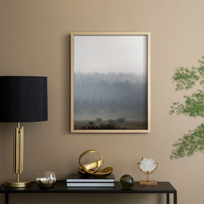 Morning Glow I Framed Print - Solid Wood