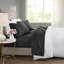 Très grand drap en mélange de coton Cooling - 600 fils, système de gestion, drap-housse à poche profonde, lavable à la machine - ajustement confortable, lavable, froissé