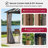 SUNJOY Kingston 12x10 Gazebo, Steel Roof Hardtop Gazebo with Curtain and Netting - Woodgrain Posts-116650857