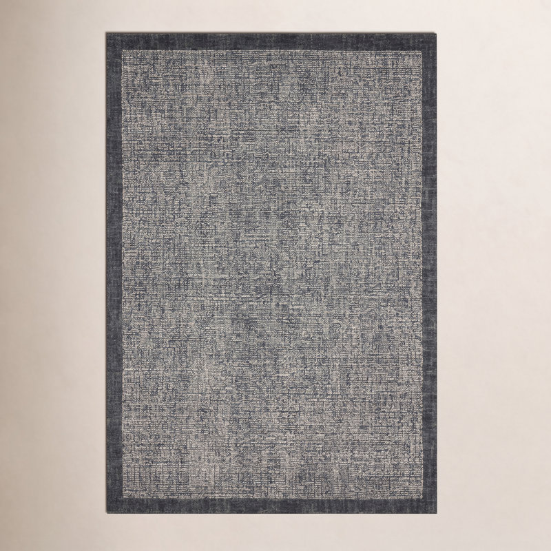 Tapis ivoire / gris anthracite Magnolia Home par Joanna Gaines x Loloi Henley, Rectangle 2'3" x 3'9"