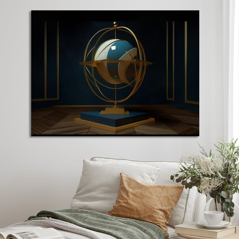 " Master Consciousness Future Geometry Seance I ", Wrapped Canvas, 30" H x 40" W x 1.5" D