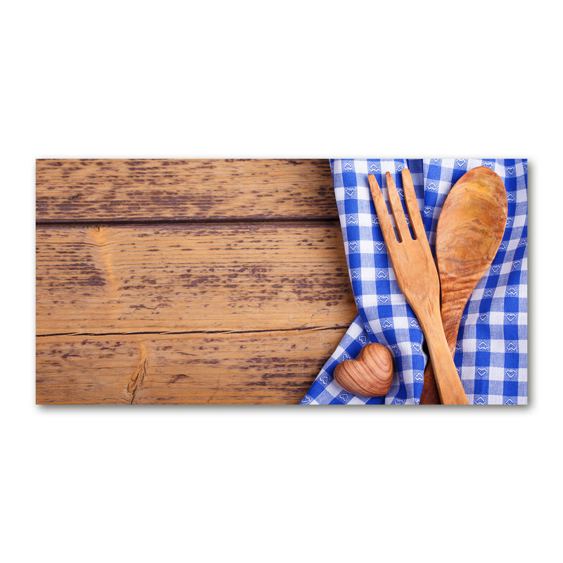 Tullytown Wooden Cutlery 50cm x 100cm Glass Panel
