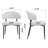 Ardeley Boucle Upholstered Back Side Chair-460405499