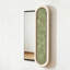 Mid-Century Wall Art Panel Sliding Hidden Wall Mirror
