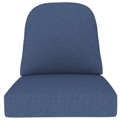 Coussin de siège / dossier d'extérieur 5 po avec tissu en oléfine écologique Covers & All
