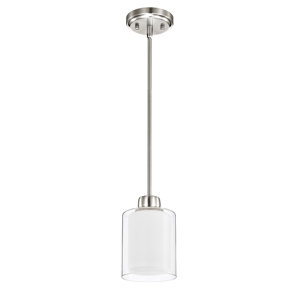 Bomke 1 - Light Brushed Nickel Pendant