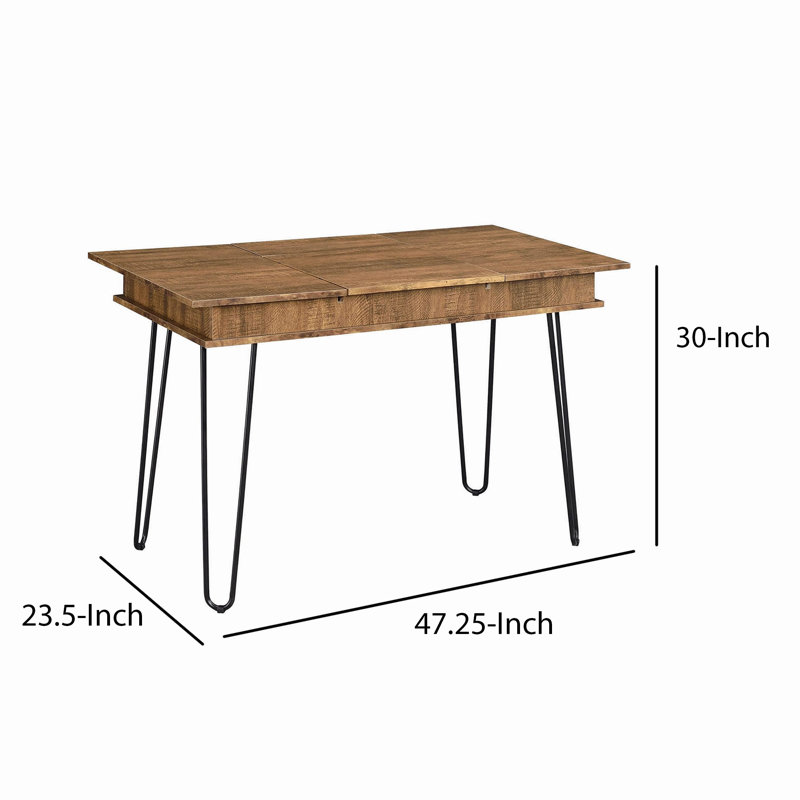Jataurus Metal Base Writing Desk