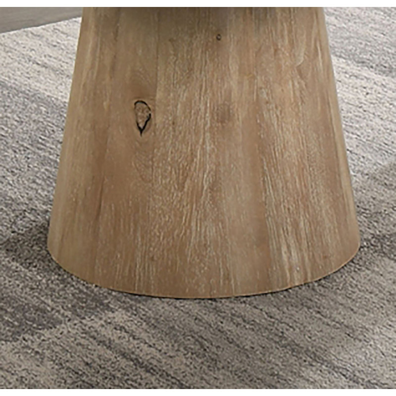 Trull End Table, Oak
