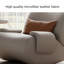 Chaise berçante en similicuir-101890842