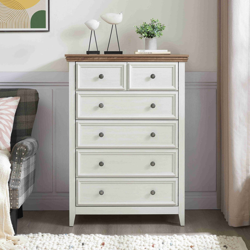 Commode moderne à 6 tiroirs, commode à tiroirs et rangement pour vêtements