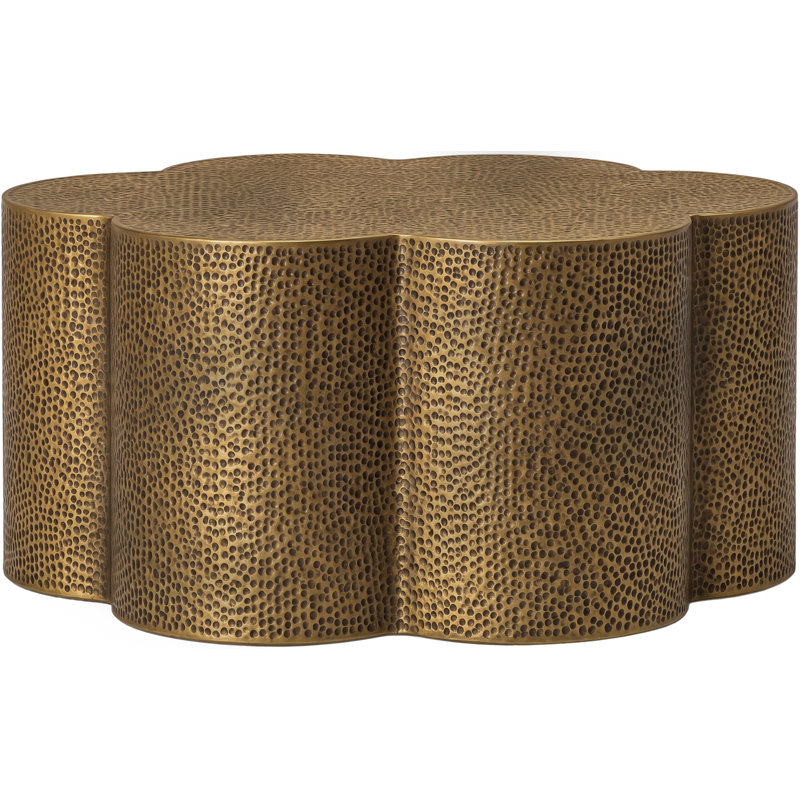 Table basse Lotus, Laiton