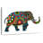 Floral Doodle Elephant-107470304