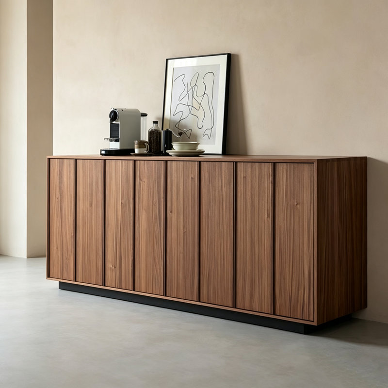 Buffet multifonctionnel et pratique, Noyer