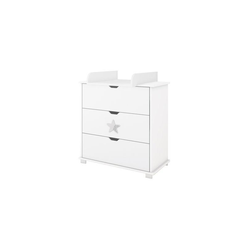 Epperson Kids 3 - Drawer Chest, White/White