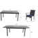 Alyah Rectangular 6 - Person 61.4" Long Dining Set with Cushions