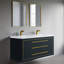 Meuble-lavabo mural double 61 po avec surface solide 61 po-93549453-93549452