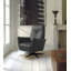 Luxor Genuine Leather Swivel Electric Recliner-1024017643