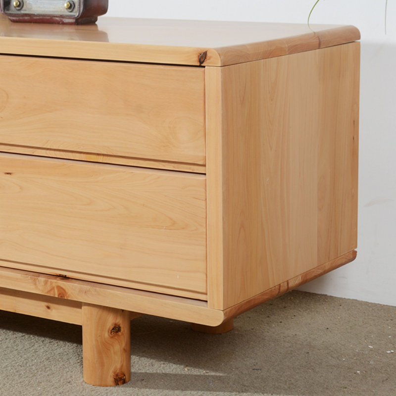 Creative Solid Wood TV Stand