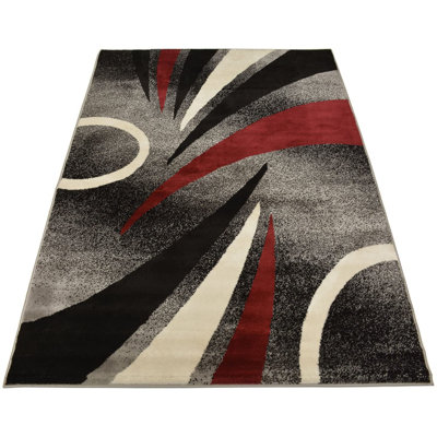 Palliser Geometric Gray Area Rug