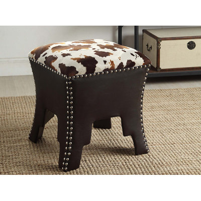 Tabouret de coiffeuse en bois massif 17,75 po Ashirah