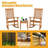 Mckean Eucalyptus 2 - Person Patio Conversation Set