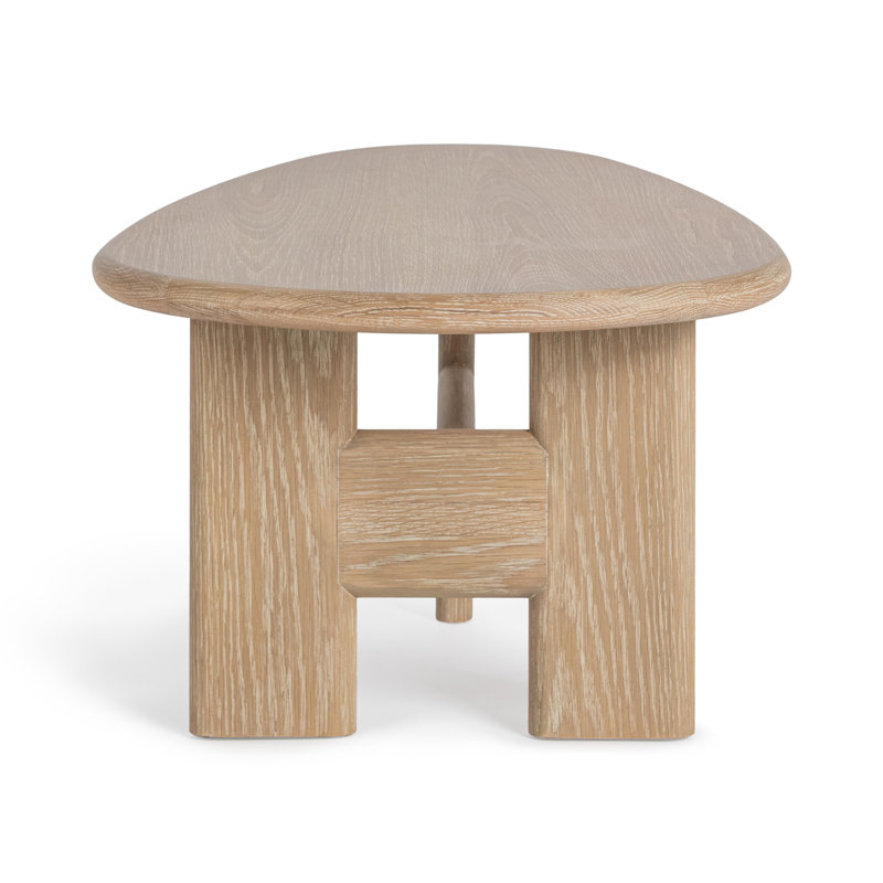 Table basse en chêne Langford, H 20 po x l 34 po x P 25 po