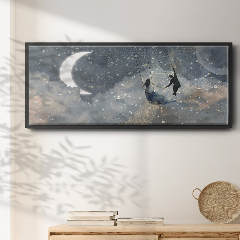 Celestial Love Collection D-, toile encadrée, H 8 po x l 20 po