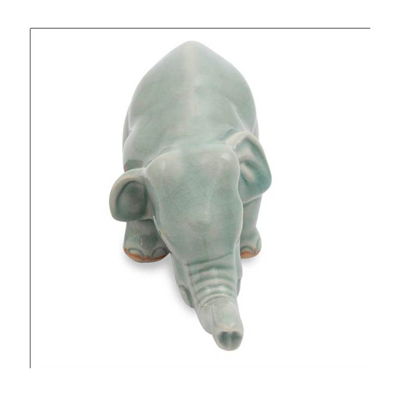 Sculpture en céramique Flerida Celadon