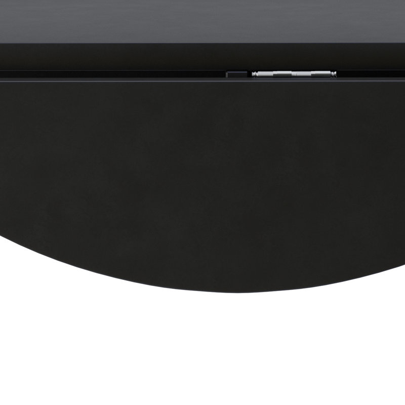 Mediouna Extendable Dining Table, Black