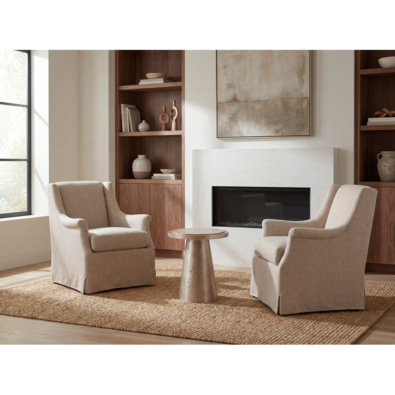 Upholstered Swivel Chair