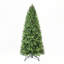 Arbre de Noël 6 pi avec 1032 pointes et 300 lumières DEL blanc chaud - branches mixtes PVC + PE-55740413