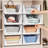 4 Pack Folding Closet Organizers Box