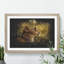 Lioness with Lion Cub - Framed Print-62802563-62802566