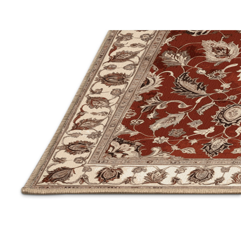 Tapis brun lavable à la machine, Tapis de couloir 2 pi x 5 pi