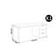 Bureau simple et durable de style italien